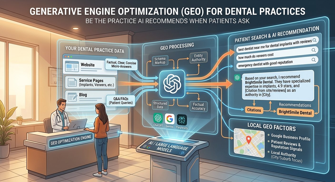 Generative Engine Optimisation (GEO) for Dental Practices