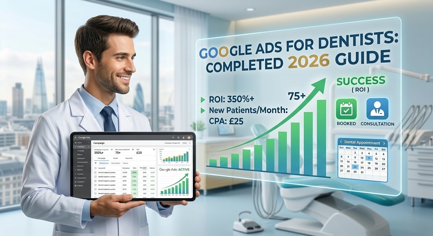 Google Ads for Dentists The Complete 2026 Guide
