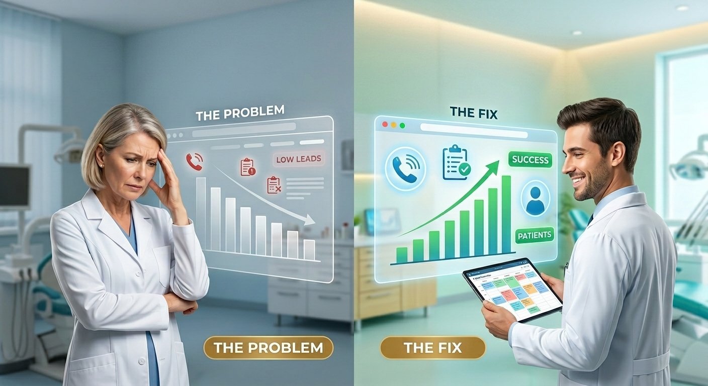 Why Your Dental Website Isn’t Getting Leads